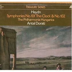 Joseph Haydn / Philharmonia Hungarica / Antal Dorati Symphonies No. 101 'The Clock' & No. 102 Vinyl LP USED