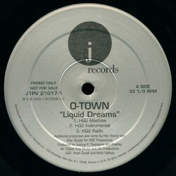 O-Town Liquid Dreams USED VINYL 12INCH PROMO