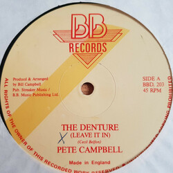 Pete Campbell The Denture (Leave It In) Vinyl 12" USED
