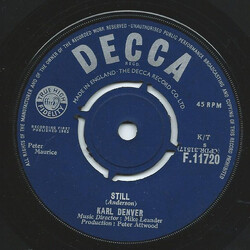 Karl Denver Still USED VINYL 7INCH 45 RPM SINGLE