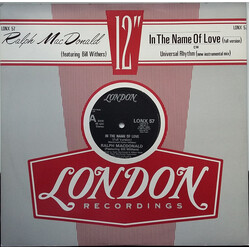 Ralph MacDonald / Bill Withers In The Name Of Love (Full Version) VINYL 12" USED
