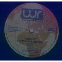 Sanchez Bring Back The Love Vinyl 12" USED