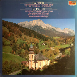 Gervase de Peyer / Rafael Frühbeck De Burgos / New Philharmonia Orchestra / Carl Maria Von Weber / Gioacchino Rossini Concerto No 1 In F Minor, Op. 73