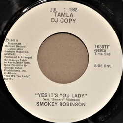 Smokey Robinson Yes It's You Lady USED VINYL 7INCH 45 RPM PROMO