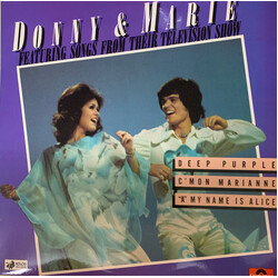 Donny & Marie Osmond Featuring Songs From Their Television Show Vinyl LP USED