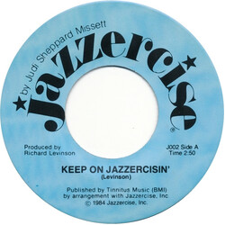 Judi Sheppard Missett Keep On Jazzercisin' USED VINYL 7INCH 45 RPM