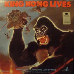 John Scott / Symphonie-Orchester Graunke King Kong Lives (Original Motion Picture Soundtrack) Vinyl LP USED