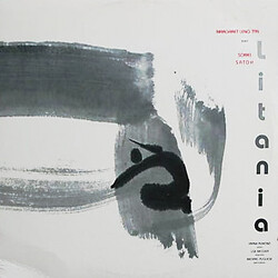 Margaret Leng Tan / Somei Satoh Litania Vinyl LP USED
