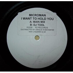 Microman I Want To Hold You Tonight USED VINYL 12INCH