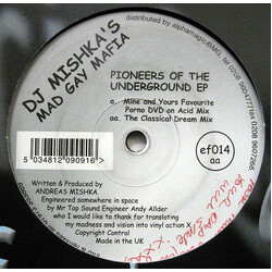 Mad Gay Mafia Pioneers Of The Underground EP USED VINYL 12INCH 45 RPM EP