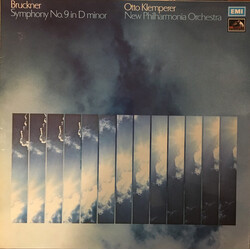 Anton Bruckner / Otto Klemperer / New Philharmonia Orchestra Symphony No. 9 In D Minor Vinyl LP USED