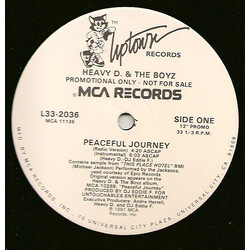 Heavy D. & The Boyz Peaceful Journey VINYL 12" USED