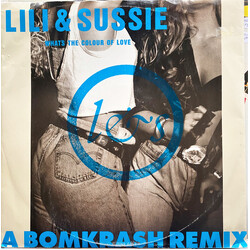 Lili & Sussie What's The Colour Of Love USED VINYL 12INCH 45 RPM