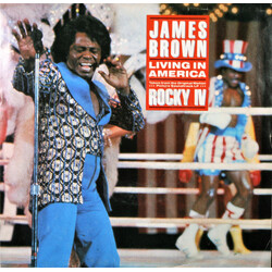 James Brown Living In America USED VINYL 7INCH 45 RPM SINGLE STYRENE STEREO