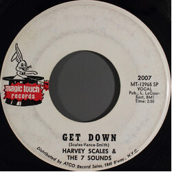 Harvey Scales & The Seven Sounds Get Down USED VINYL 7INCH 45 RPM SINGLE