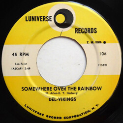 The Dell-Vikings Somewhere Over The Rainbow / Hey, Senorita USED VINYL 7INCH 45 RPM SINGLE