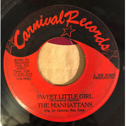 Manhattans I Bet'cha (Couldn't Love Me) / Sweet Little Girl USED VINYL 7INCH 45 RPM