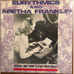 Eurythmics / Aretha Franklin Sisters Are Doin' It For Themselves Vinyl USED