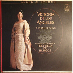 Victoria De Los Angeles A World Of Song Vinyl LP USED