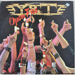 Y & T Open Fire Vinyl LP USED