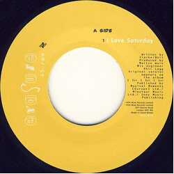 Erasure I Love Saturday VINYL 7" USED
