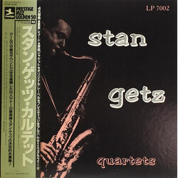 Stan Getz Stan Getz Quartets Vinyl LP USED