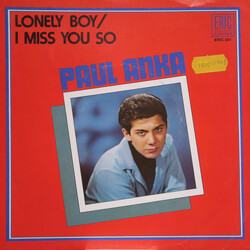 Paul Anka Lonely Boy / I Miss You So USED VINYL 7INCH REISSUE