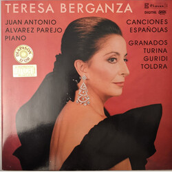 Teresa Berganza / Juan Antonio Alvarez Parejo Canciones Españolas Vinyl LP USED