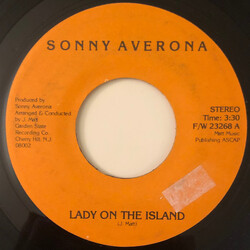 Sonny Averona Lady On The Island USED VINYL 7INCH SINGLE