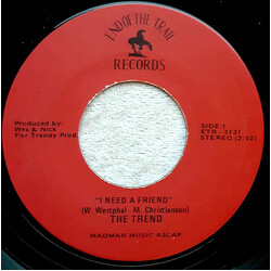 The Trend (15) I Need A Friend / As Far As It Would Go USED VINYL 7INCH 45 RPM SINGLE