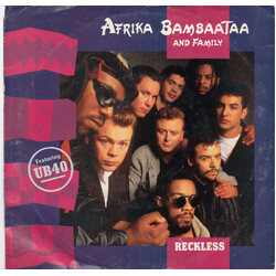 Afrika Bambaataa & Family / UB40 Reckless USED VINYL 7INCH SINGLE PROMO