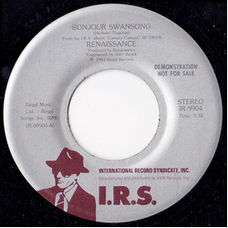 Renaissance (4) Bonjour Swansong USED VINYL 7INCH 45 RPM SINGLE PROMO STEREO