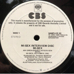 Mi-Sex The Ripper Trois Radio Special USED VINYL 12INCH PROMO SAMPLER