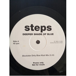 Steps Deeper Shade Of Blue USED VINYL 12INCH PROMO