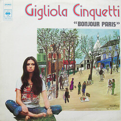 Gigliola Cinquetti Bonjour Paris Vinyl LP USED