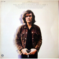 Kris Kristofferson The Silver Tongued Devil And I Vinyl LP USED