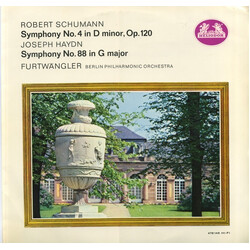 Robert Schumann / Joseph Haydn / Wilhelm Furtwängler / Berliner Philharmoniker Symphony No. 4 In D Minor, Op. 120 / Symphony Nr. 88 In G Major Vinyl L