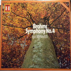 Johannes Brahms / Ludwig van Beethoven / Orchestre Des Concerts Lamoureux / Igor Markevitch Symphony No. 4 in E minor, Op. 98, Overture "Zur Namensfei