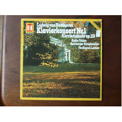Ludwig van Beethoven / Andor Foldes / Bamberger Symphoniker / Ferdinand Leitner Piano Concerto No. 1 - Sonata, Op. 110 Vinyl LP USED