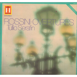 Tullio Serafin / Orchestra Del Teatro Dell'Opera Di Roma Overtures Vinyl LP USED