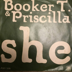 Booker T. Jones / Priscilla Jones She USED VINYL 7INCH 45 RPM PROMO
