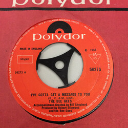 Bee Gees I've Gotta Get A Message To You USED VINYL 7INCH 45 RPM SINGLE MONO