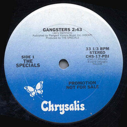 The Specials Gangsters USED VINYL 12INCH PROMO
