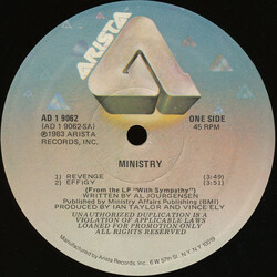 Ministry Revenge VINYL 12" USED