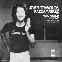 John Travolta Razzamatazz / What Would They Say USED VINYL 7INCH