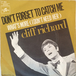 Cliff Richard Don't Forget To Catch Me Vinyl 7" USED