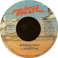 T-Connection Saturday Night USED VINYL 7INCH 45 RPM