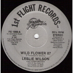 Leslie Wilson Wild Flower 87 USED VINYL 12INCH 33 S RPM STEREO