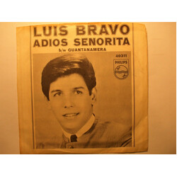 Luis Bravo (2) Adios Senorita / Guantanamera USED VINYL 7INCH 45 RPM SINGLE PROMO