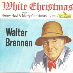 Walter Brennan White Christmas USED VINYL 7INCH 45 RPM SINGLE STYRENE